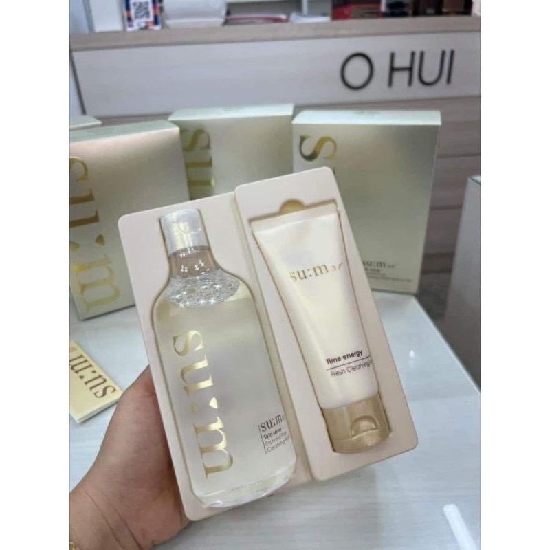 [CHÍNH HÃNG] SET TẨY TRANG & SỮA RỬA MẶT SUM