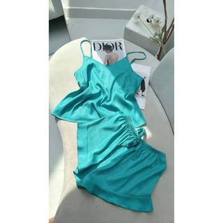 Bộ ngủ hai dây lụa 165