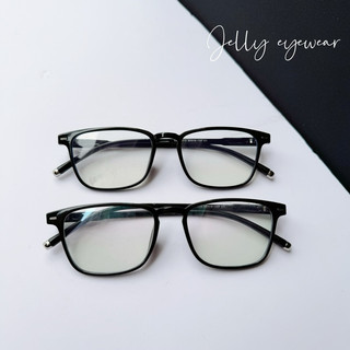 Kính giả cận vuông gọng dẻo 213-gọng kính vuông nam nữ Jelly eyewear