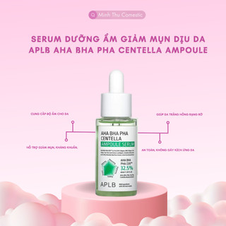 Serum Dưỡng Ẩm Giảm Mụn Dịu Da APLB AHA BHA PHA Centella Ampoule Serum dung tích 40ml