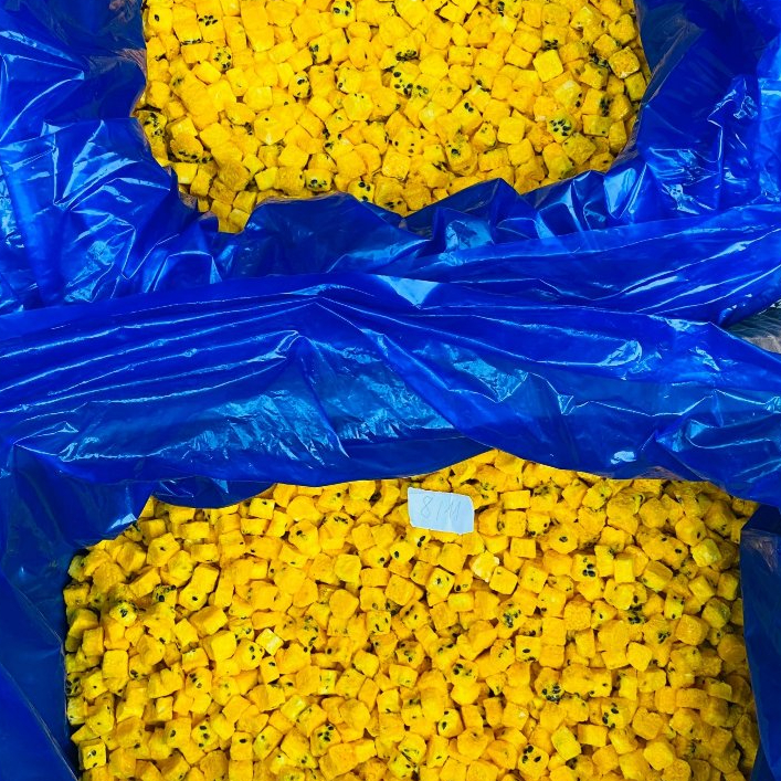 Chanh leo sấy thăng hoa, chanh leo sấy giòn dùng pha nước pha trà, hoa quả ăn vặt