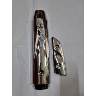 Bộ ốp pô 2 miếng xe sirius, xe jupiter bảo vệ xe máy