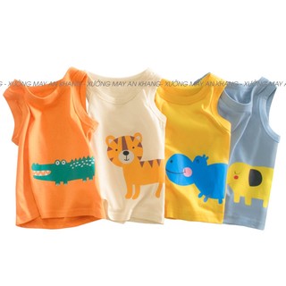 Áo ba lỗ trẻ em chất cotton hà mã bl16