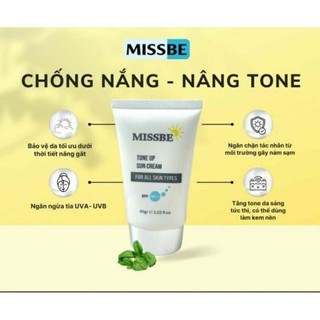 Kem chống nắng MISSBE lọ 60ml hàng chính hãng