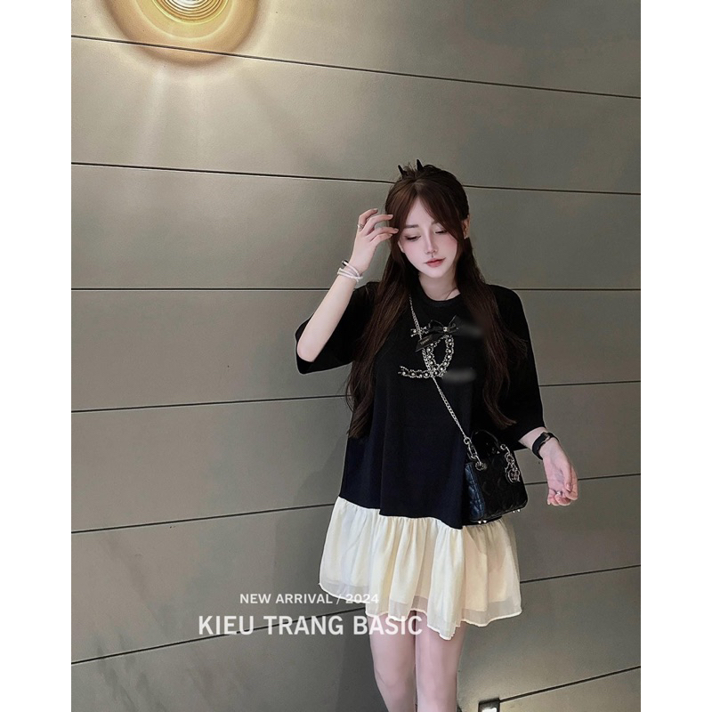 Váy Babydoll Chà Neo Kiều Trang Basic