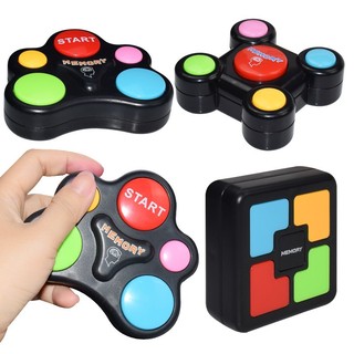 Đồ Chơi Rèn Luyện Trí Nhớ, Máy Trò Chơi Điện Tử Cho Trẻ Em, Khối Rubik IQ Cầm Tay