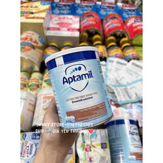 Sữa aptamil free lactose uk cho bé bất dung nạp lactose 400gr bay air 100% ✈️