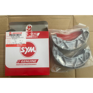 Bộ má phanh / bố thắng đùm xe shark 125cc - mã vvb - chính hãng sym