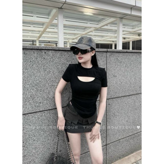 Áo kiểu khoét ngưc vạt bầu 3 màu [AN TÂY STORE68]