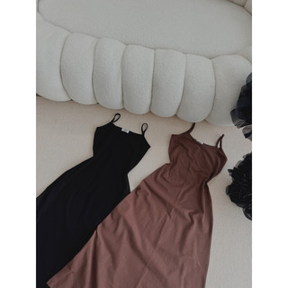 Váy maxi tay phồng cổ xếp(Sẵn tại shop)