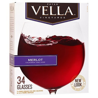 Vang peter vella merlot - 5 lít