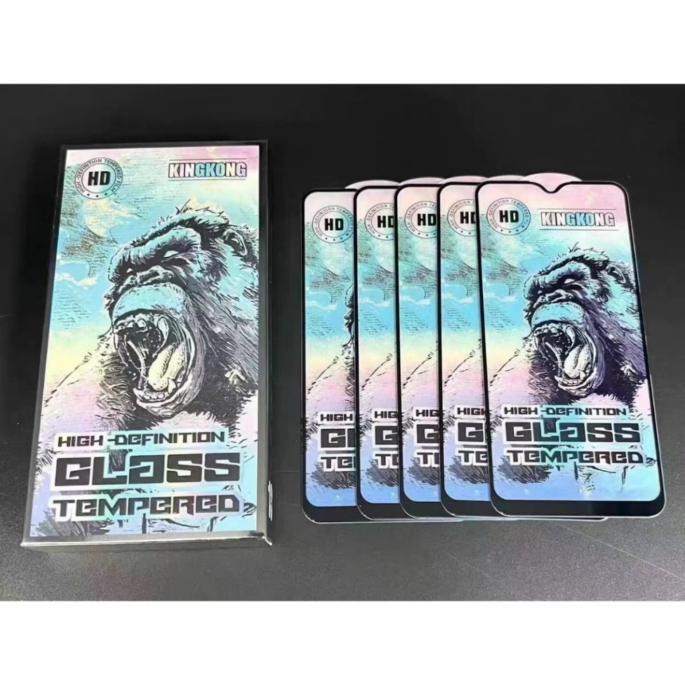 Kính cường lực  oppo A38  kingkong xanh|Miếng dán bảo vệ màn hình OPPO|kemcasestore