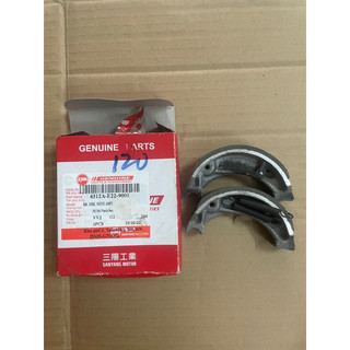 Bộ má phanh/ bố thắng đùm xe Elite 50cc - Chính hãng SYM