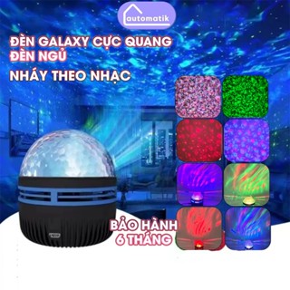 Đèn Cực Quang Galaxy Chiếu Trần Nhà Automatik LED Trang Trí Decor Phòng Ngủ Để Bàn Mini Chiếu Tường