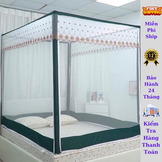 Màn khung không khoan tường Quỳnh Anh 2 cửa cao cấp