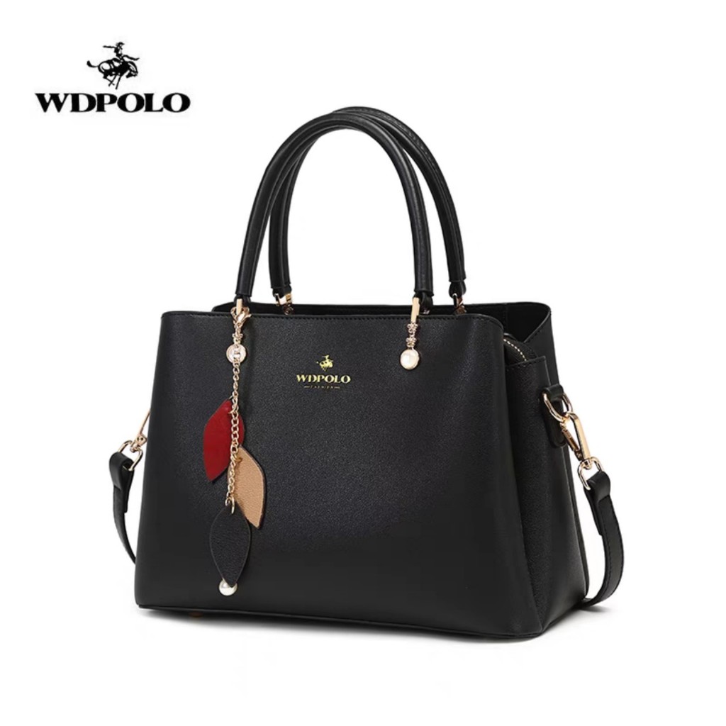 Túi xách tay túi đeo chéo WDPOLO túi da sang trọng quý phái mẫu mới 2024