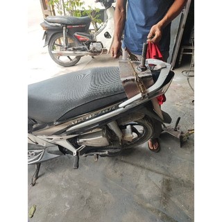 Bộ baga xe kéo đẩy xe tay ga - ablack, vision