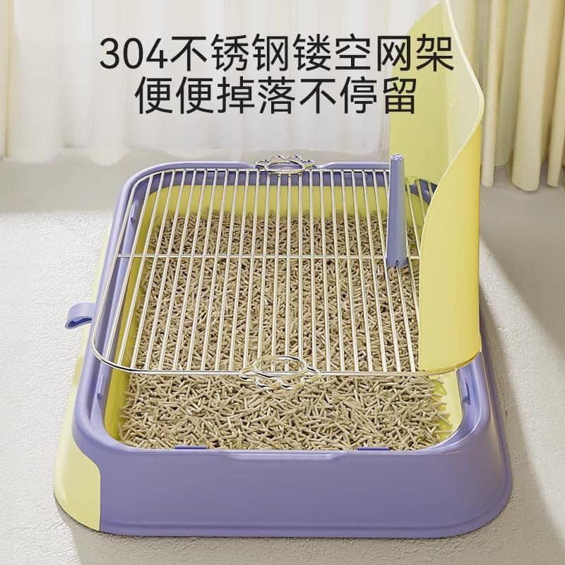 Khay vệ sinh trên cát chống mùi cho chó (63x46x10cm)
