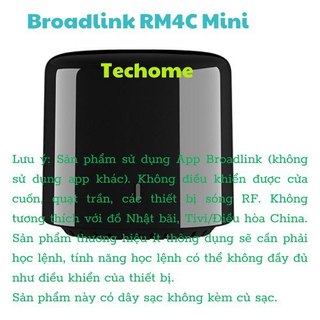 Điều khiển hồng ngoại BroadLink RM4 mini