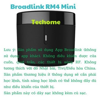 Điều khiển hồng ngoại BroadLink RM4 mini
