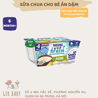 (HÀNG_AIR) Sữa chua Kem sữa dừa Nestle ( bé dị ứng đạm bò có thể sử dụng )