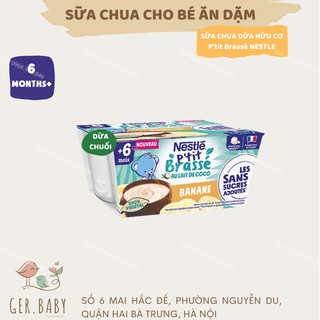 (HÀNG_AIR) Sữa chua Kem sữa dừa Nestle ( bé dị ứng đạm bò có thể sử dụng )