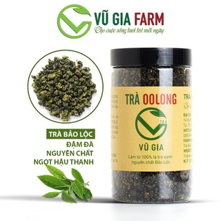 Trà ô long nguyên chất bảo lộc vũ gia + tặng 5 túi lọc trà