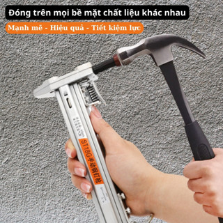Dụng cụ đóng đinh vào bê tông bằng tay ST18G/ST25 lò xo nhả tự động chuyên đóng đinh 18 25 trên nhiều chất liệu