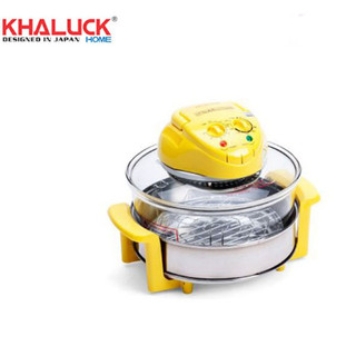 Lò nướng thủy tinh halogen khaluck.home - kl-658h - 17l - 1300w - bh 12 tháng