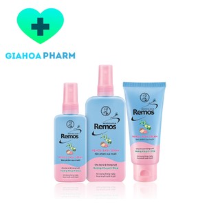 Remos Baby spray 60ml (Hương khuynh diệp) - Xịt / kem xua đuổi, chống muỗi trẻ em, an toàn bé từ 6 tháng tuổi (ROHTO)