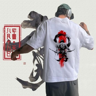Áo Thun Nam Nữ Form Rộng In Hình Ninja Chất Thun Mềm Thoáng Khí Cổ Tròn Thời Trang