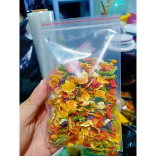 Rau củ sấy lạnh 20gr - 50gr giàu dinh dưỡng cho hamster, thỏ, bọ ú, chó, mèo