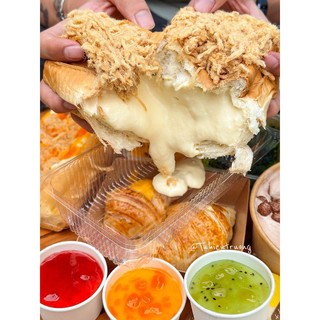 Bánh mì phô mai sẵn ship hoả tốc