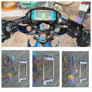 Combo viền đồng hồ titan satria/raider fi
