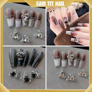 Charm nơ đá đính móng size chuẩn không to không nhỏ.
