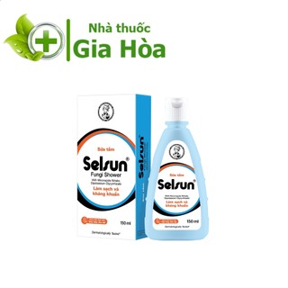 Sữa tắm Selsun Fungi Shower giúp làm sạch, kháng khuẩn, nấm da, giảm ngứa, dịu nhẹ cho da