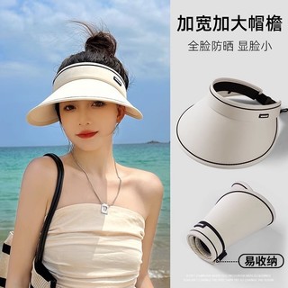 Mũ rộng vành thời trang nón nữ nửa đầu chống nắng chống UV năng động trẻ trung, mũ chống nắng