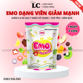 Giảm cân emo toxi fruit viên hoa quả rau/giảm cân cấp tốc/tặng quà