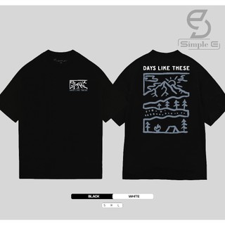 Áo Thun Unisex Local Brand SIMPLE "E" Form Oversize Cotton 100% Days like there.