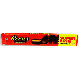 🍫🥜 SOCOLA SỮA NHÂN BƠ ĐẬU PHỘNG REESE’S PEANUT BUTTER CUPS MILK CHOCOLATE SUPER KING THANH 6 CUPS LỚN (116G) U.S.A 🇺🇸