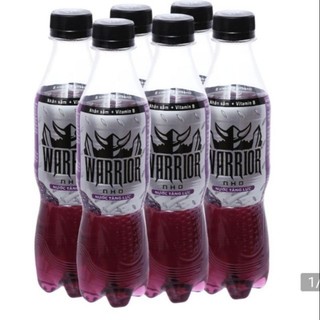 1 Lốc 6 chai Warrior hương nho