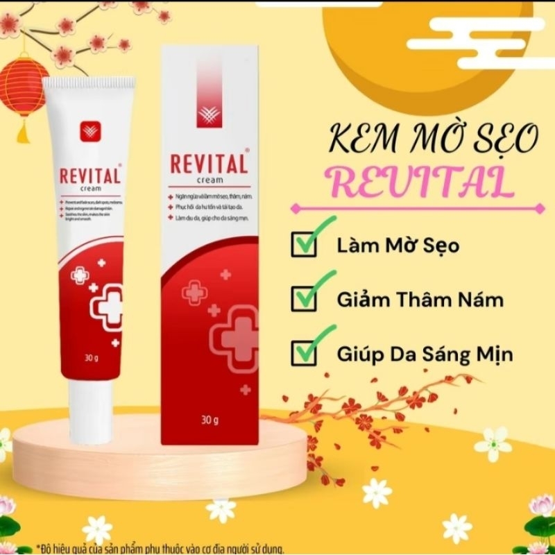 Kem sẹo Revital 30g Quyên lara