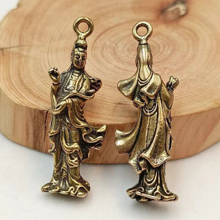 Tượng đồng Phật Bà Quan Âm mini
