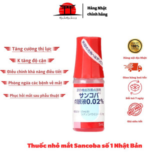 Nhỏ mắt cận Sancoba Nhật bản 5ml