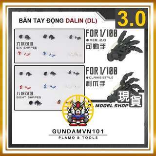 [MỚI] PHỤ KIỆN BÀN TAY ĐỘNG 1/100 DL DALIN MODEL VER 3.0 (MG FM RE) - Mô hình lắp ráp thay thế gundam transformer