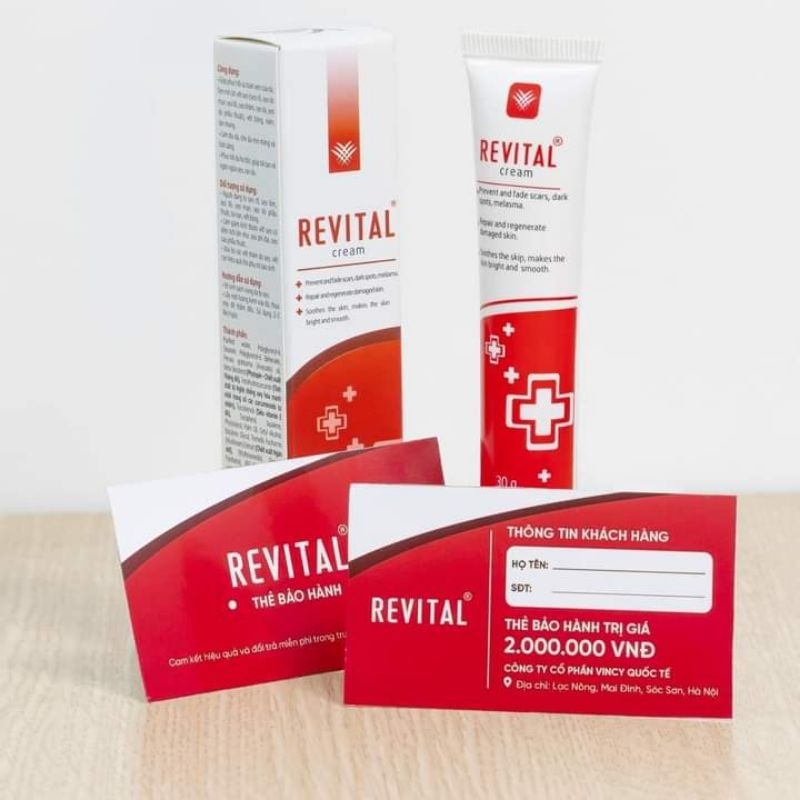 Kem sẹo Revital 30g Quyên lara