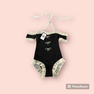  Đồ Bơi Trễ Vai Xinh Bé Gái |Bikini Liền Thân Cho Bé 