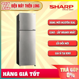 Sj-x282ae-sl - tủ lạnh sharp inverter sj-x282ae-sl - miễn phí giao hcm