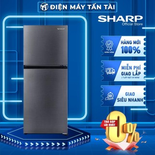 Sj-x215v-sl - tủ lạnh sharp inverter 198 lít sj-x215v-sl - giao miễn phí hcm