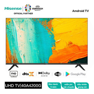 Hisense android tivi full hd 43inch 40inch hd 32inch a4n trợ lý ảo google tivi giá rẻ - bảo hành 2 năm-miễn phí